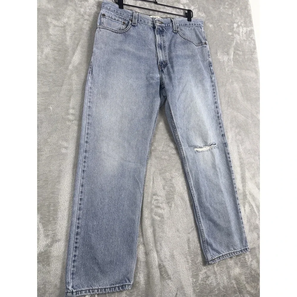Vintage Levis 505 Jeans Mens 36x30*Blue Regular Fit Straight Leg Y2K Faded Denim
